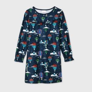 WONDERSHOP OEKO-TEX BALLOON NIGHTGOWN - NAVY MULTI SIZES (NEW WITH TAGS)